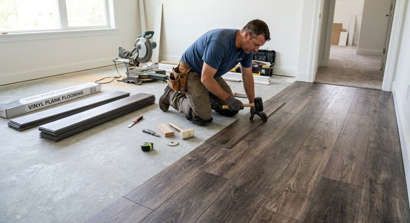 Linoleum Floor Installation in Cascade, MD
