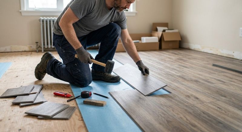 Linoleum Floor Installation in Frederick, MD