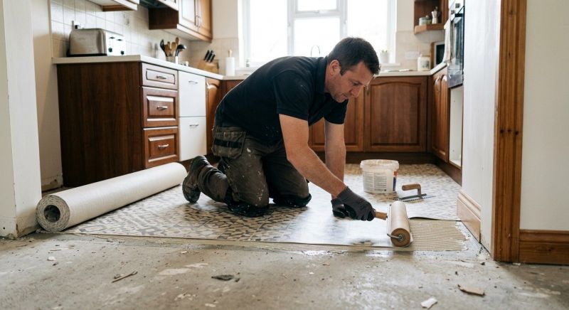 Linoleum Floor Installation in Sandy Spring, MD