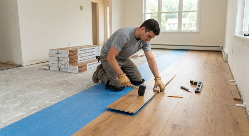 Luxury Vinyl Tile Installation in Fairfield, PA