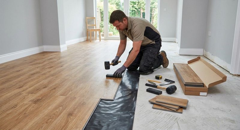Luxury Vinyl Tile Installation in Poolesville, MD