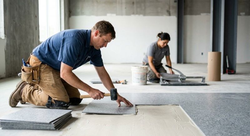 Lvt Flooring Installation in Woodbine, MD