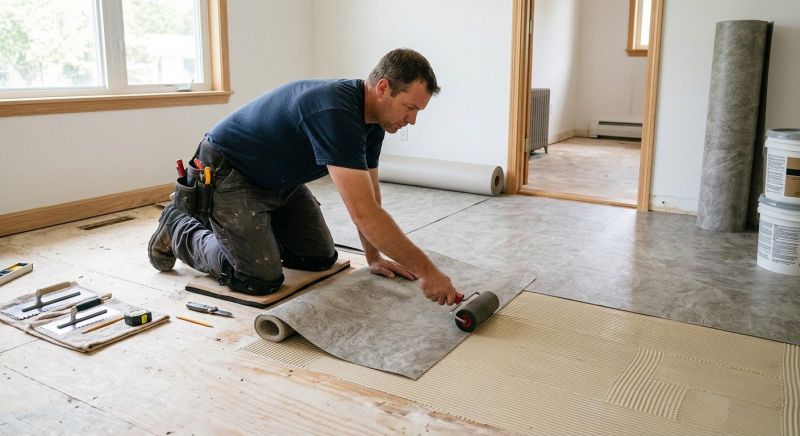 Sheet Flooring Installation in Brookeville, MD