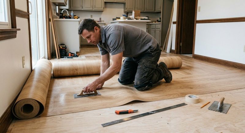 Sheet Flooring Installation in Carroll County, MD
