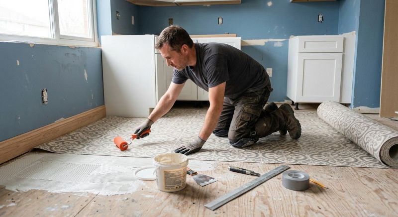 Sheet Flooring Installation in Leesburg, VA