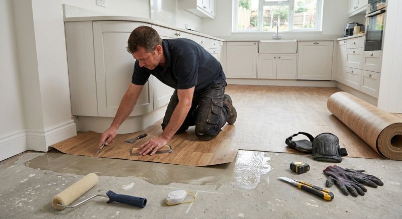 Sheet Linoleum Installation in Thurmont, MD