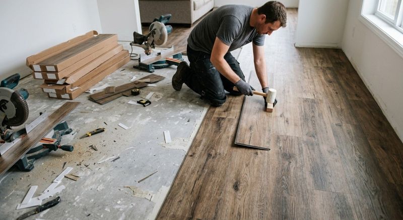 Vinyl Floor Replacement in Frederick, MD