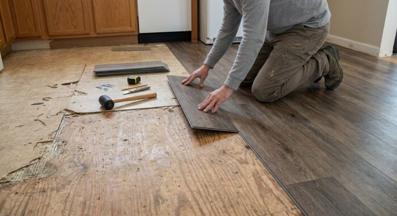 Vinyl Flooring Installation in Cascade, MD