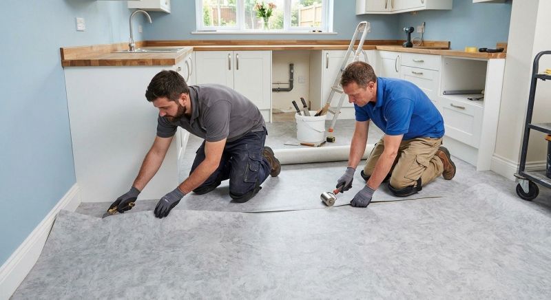 Sheet Linoleum Installation in Cascade, MD